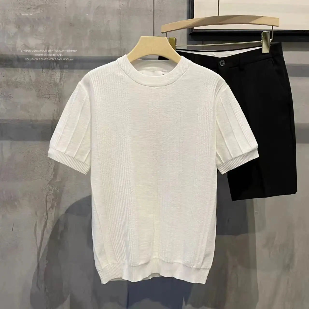 Lugo | Camiseta de Rayas de Punto